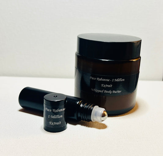 His Body Khemistry Combo Set “Paco Rabanne- 1 Million Extrait Creamy Body Butter” & “Paco Rabanne- 1 Million Extrait Fragrance Oil”