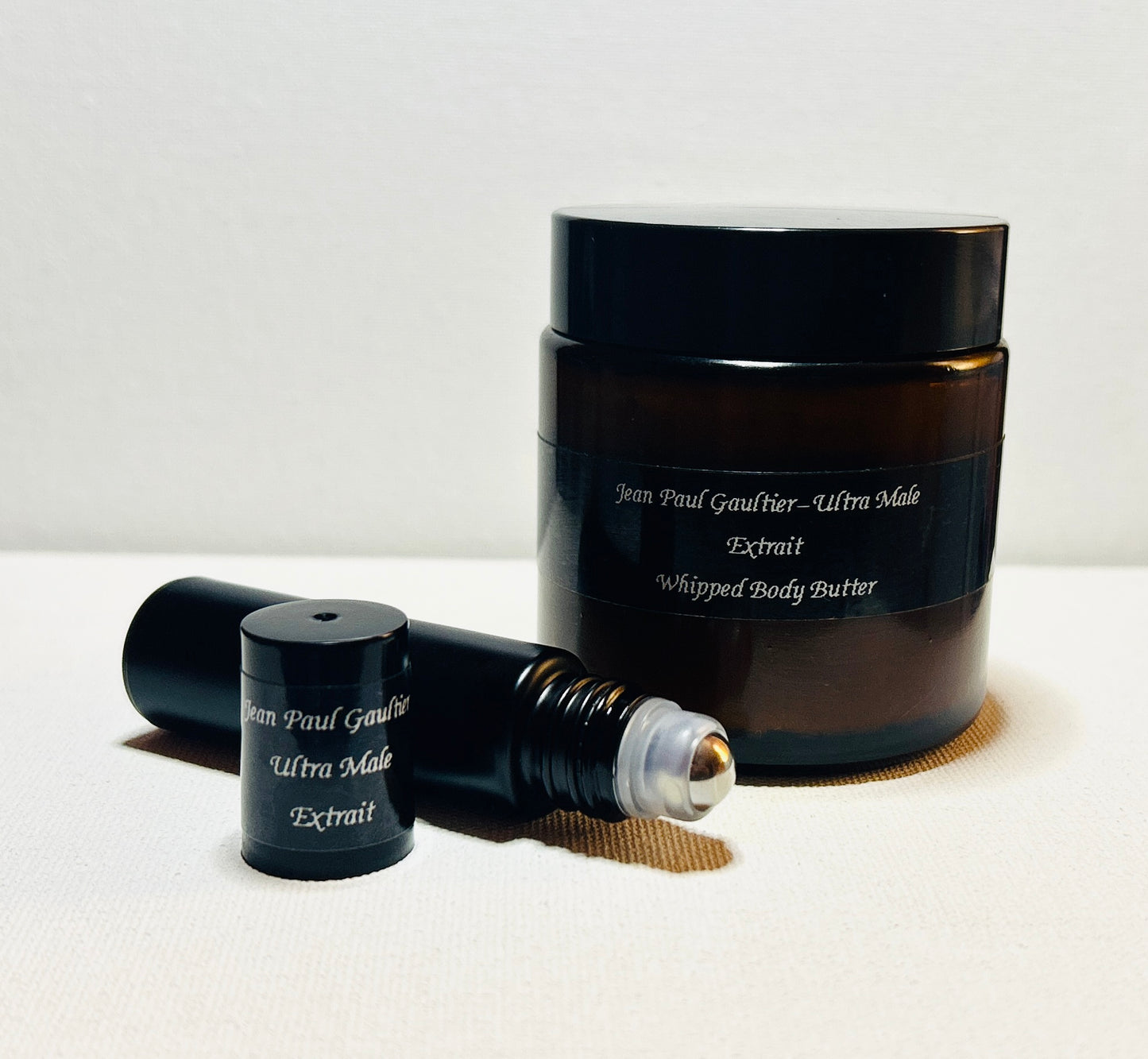 His Body Khemistry Combo Set “Jean Paul Gaultier-Ultra Male Extrait Creamy Body Butter” & “Jean Paul Gaultier-Ultra Male Extrait Fragrance Oil”