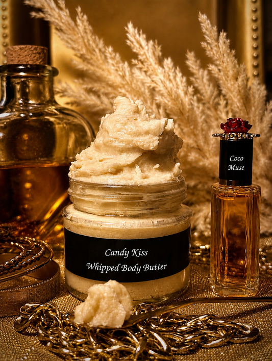 Candy Kiss + Coco Muse | Creamy Body Butter & Fragrance Oil Set – 4 oz + 10 mL